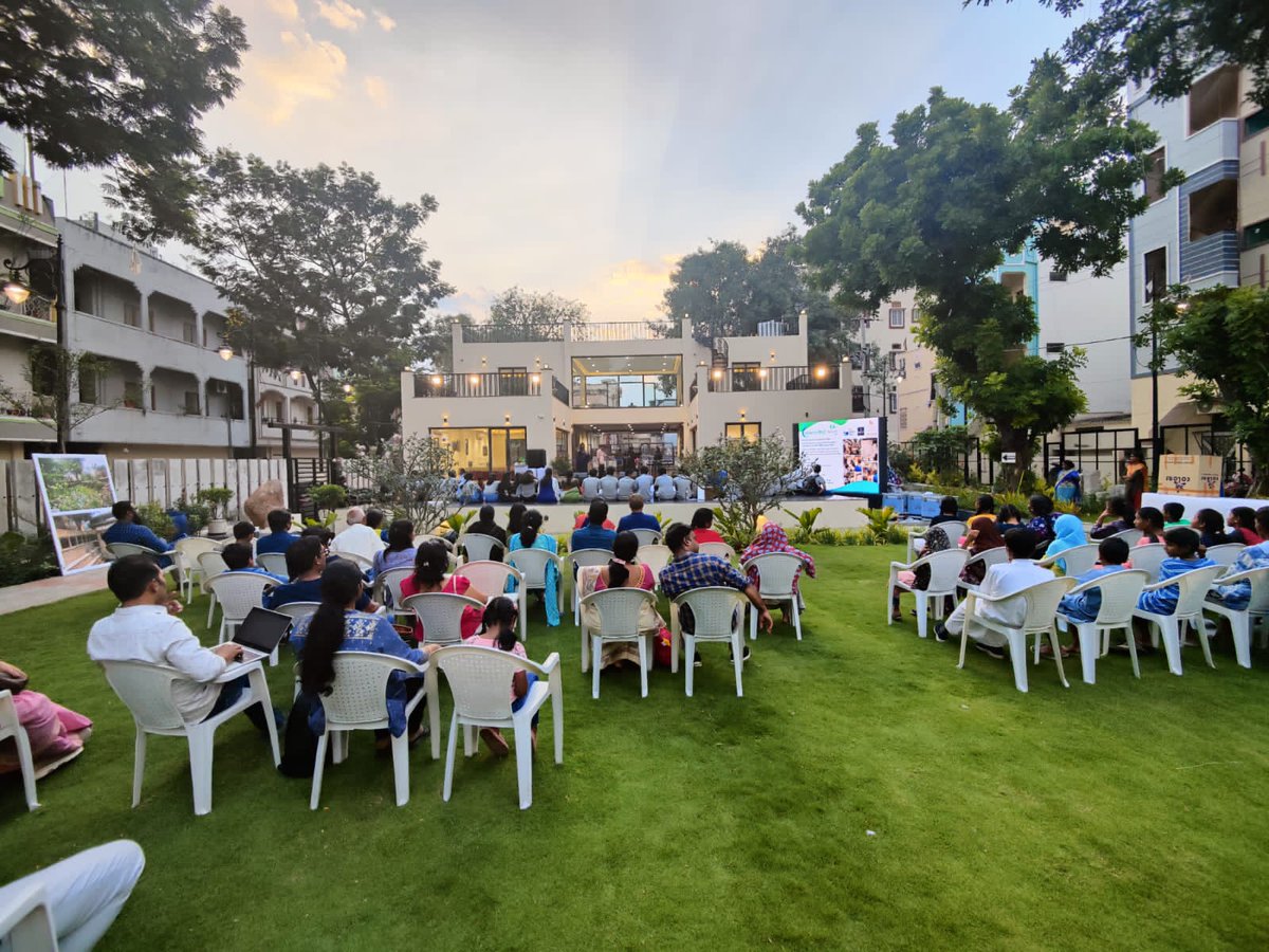 kalpana_designs's tweet image. Rebound 2.0 #MakersHackathon solving problems for Ground water conservation. 1000 school students participated across Hyd.
A  grand concluding event presided by Dr Pandit Madnure, Director @TGWD &amp;amp; senior officers
@360lifeEL
 @rainwater_info #futureed
@PravahaNGO @iiit_hyderabad