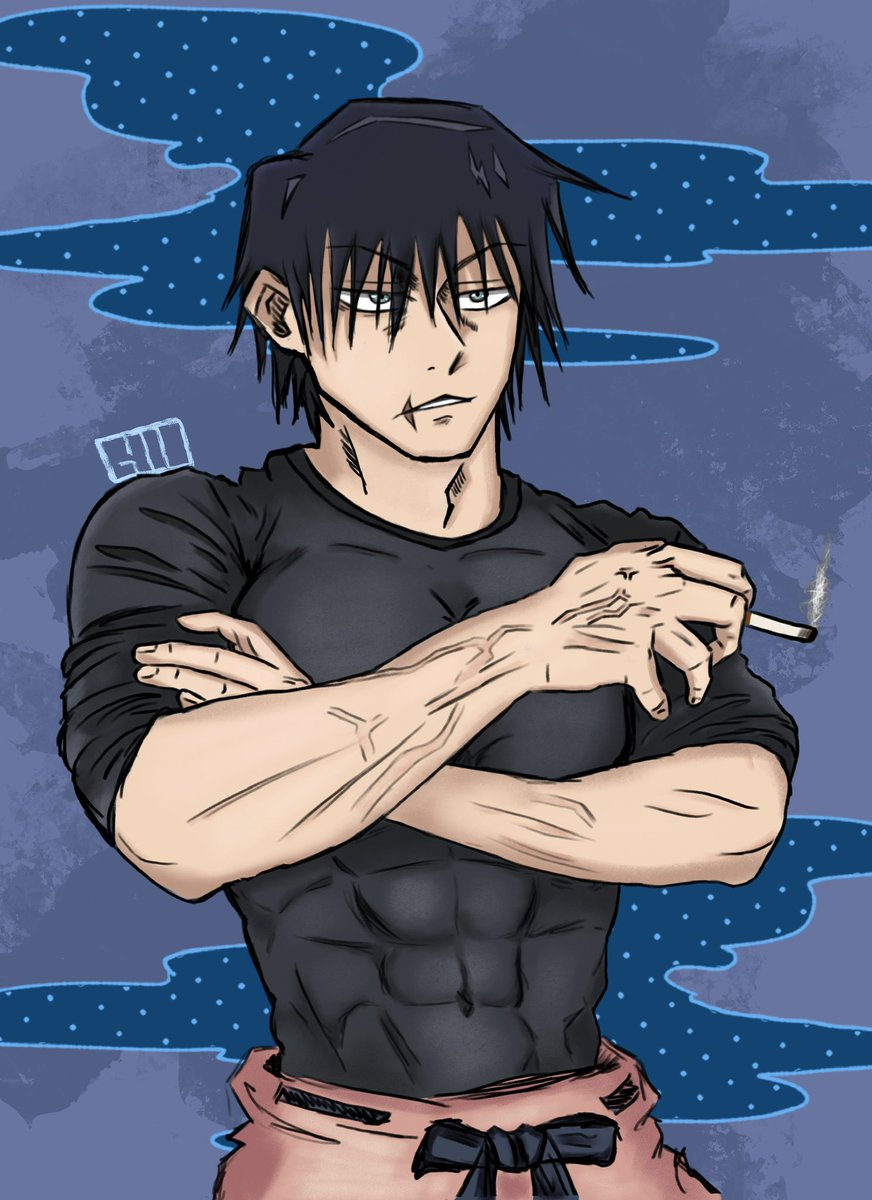 uchi_nya_'s tweet photo. REPOSTING TOJI IN CELEBRATION OF THE JJK S2 TRAILER🎉🎉🎉🎉🎉 #TojiFushiguro #JJK #JujutsuKaisen #呪術廻戦 https://t.co/ctOGSS0blD