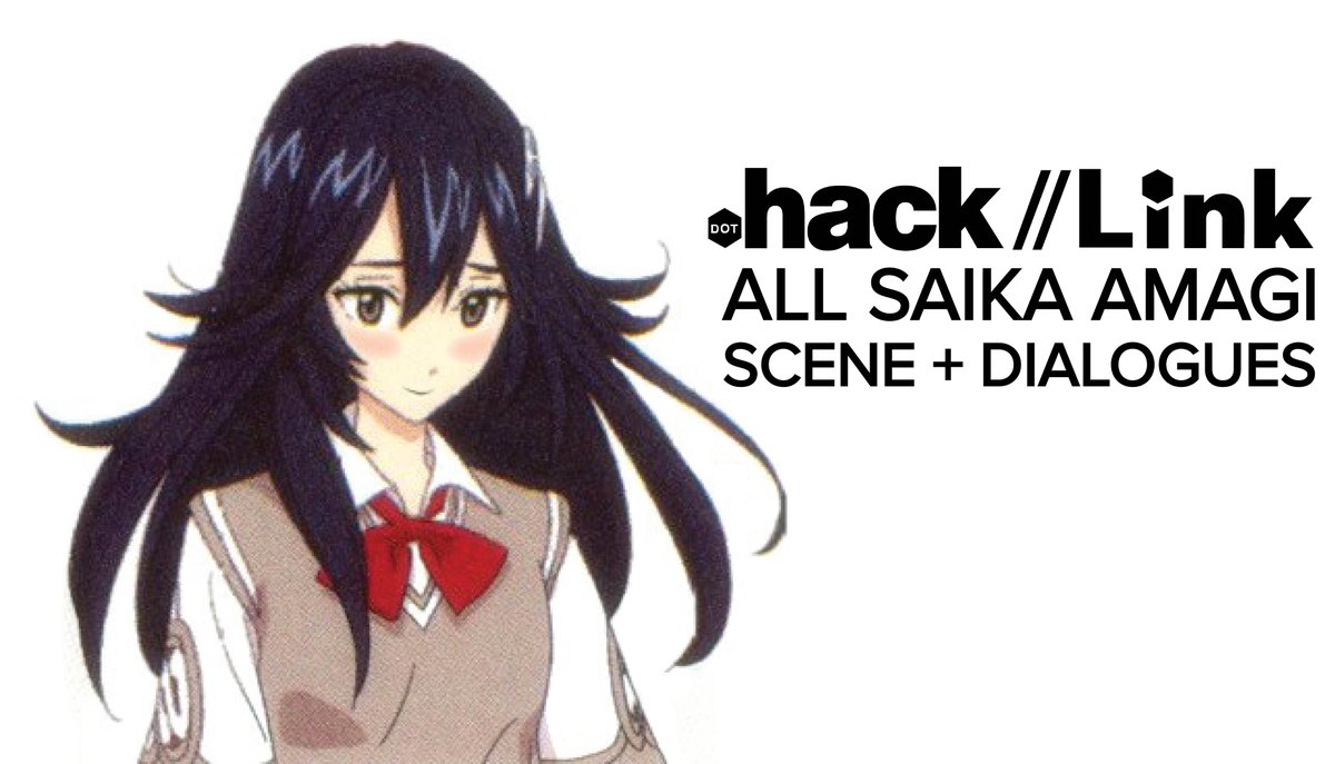 JJforce445's tweet image. A year ago, I made a compilation of all Saika scenes in .hack//Link and it&apos;s my beautiful masterpiece (from Jikanet)😊😍🥰
youtube.com/watch?v=9bYiem…

#dothack20th
#dothacklink
#SaikaAmagi
#天城彩花
#ドットハック
