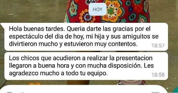 funandhappyshow's tweet photo. 🥰🥰🥰
#clientes #gracias #comentarios https://t.co/So3wjHZNd9