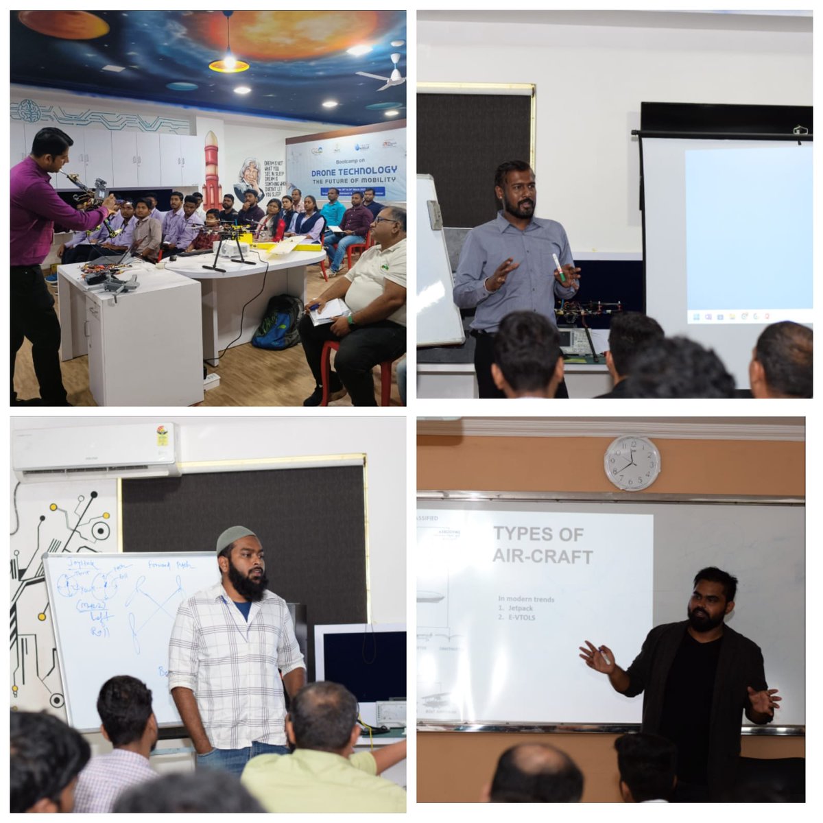 NIELITB's tweet photo. Glimpse of the 1st ever Drone boot camp in the state of Odisha by NIELIT Bhubaneswar conducted during 20-24 March 2023 in collaboration with Industries and AIC-Nalanda.
@makerkarkhana, #BonV, @IGDrones
@NIELITIndia @GoI_MeitY @EIT_Odisha @AtalNit https://t.co/GyuMSEZSRi