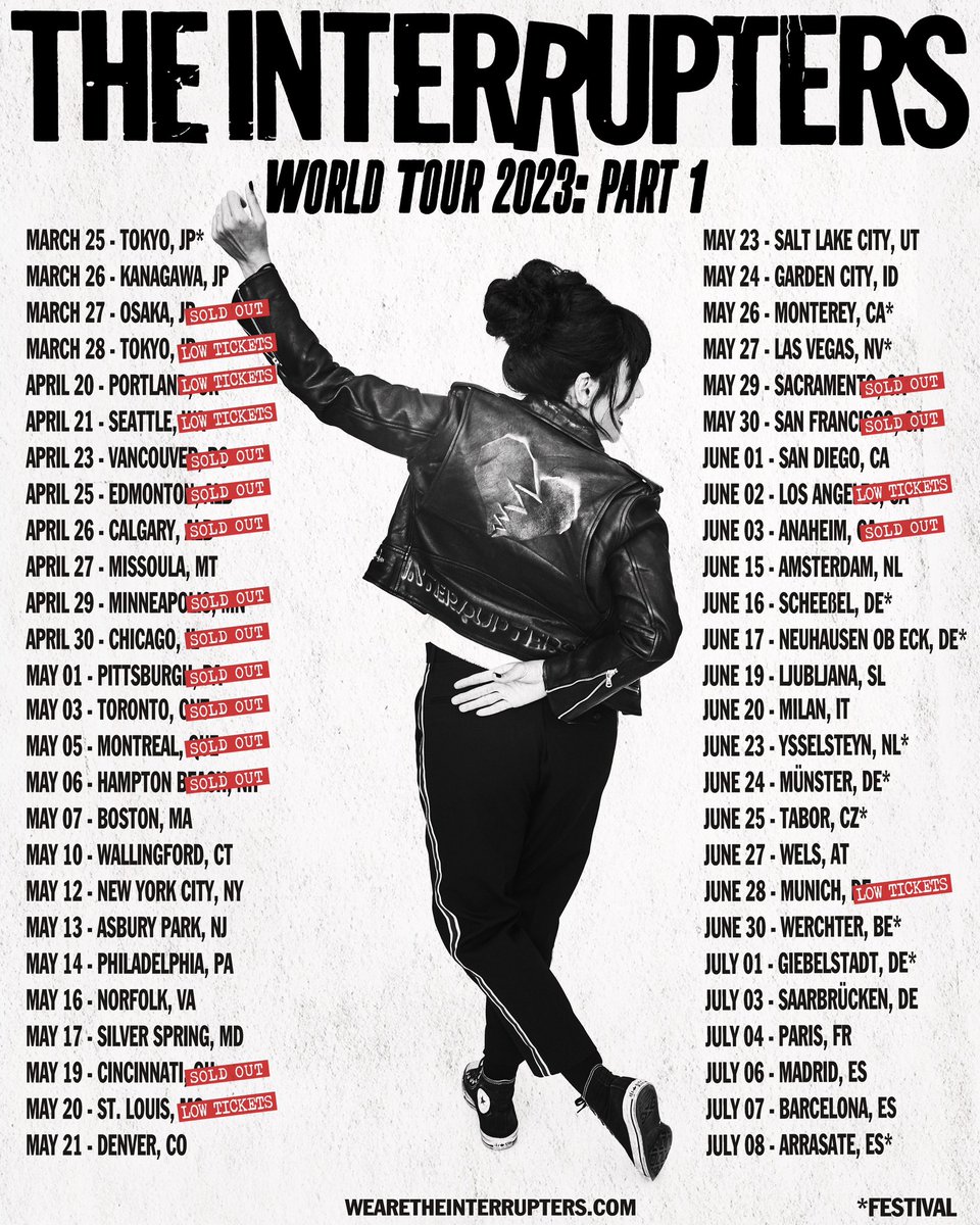 First show of 2023 is today in Tokyo!! Let the party begin 🎉🔊❤️