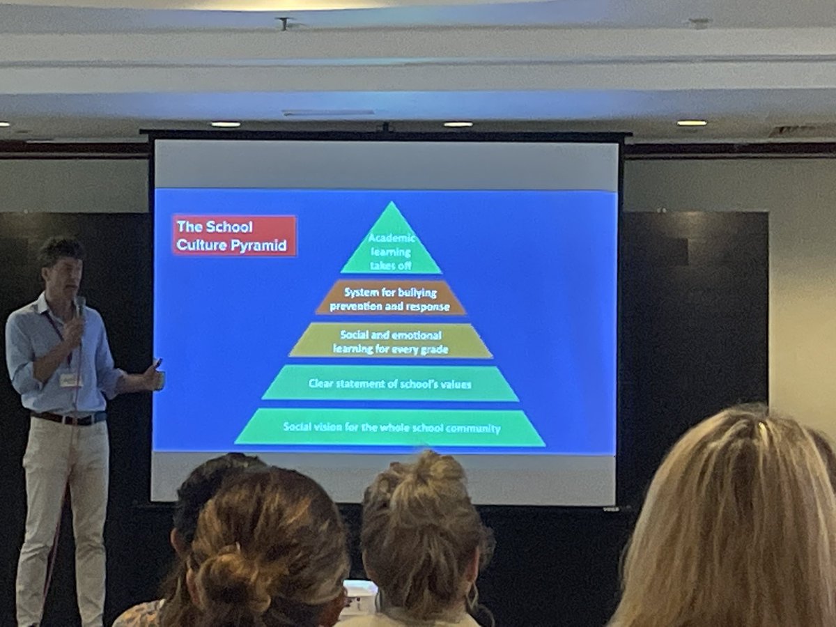 Another excellent session from Nicholas Carlisle at #etc2023kk on how to make schools bully free through the Power of Zero and No Bully @sfs1912 #issedu <a href="/EARCOSORG/">EARCOS</a>