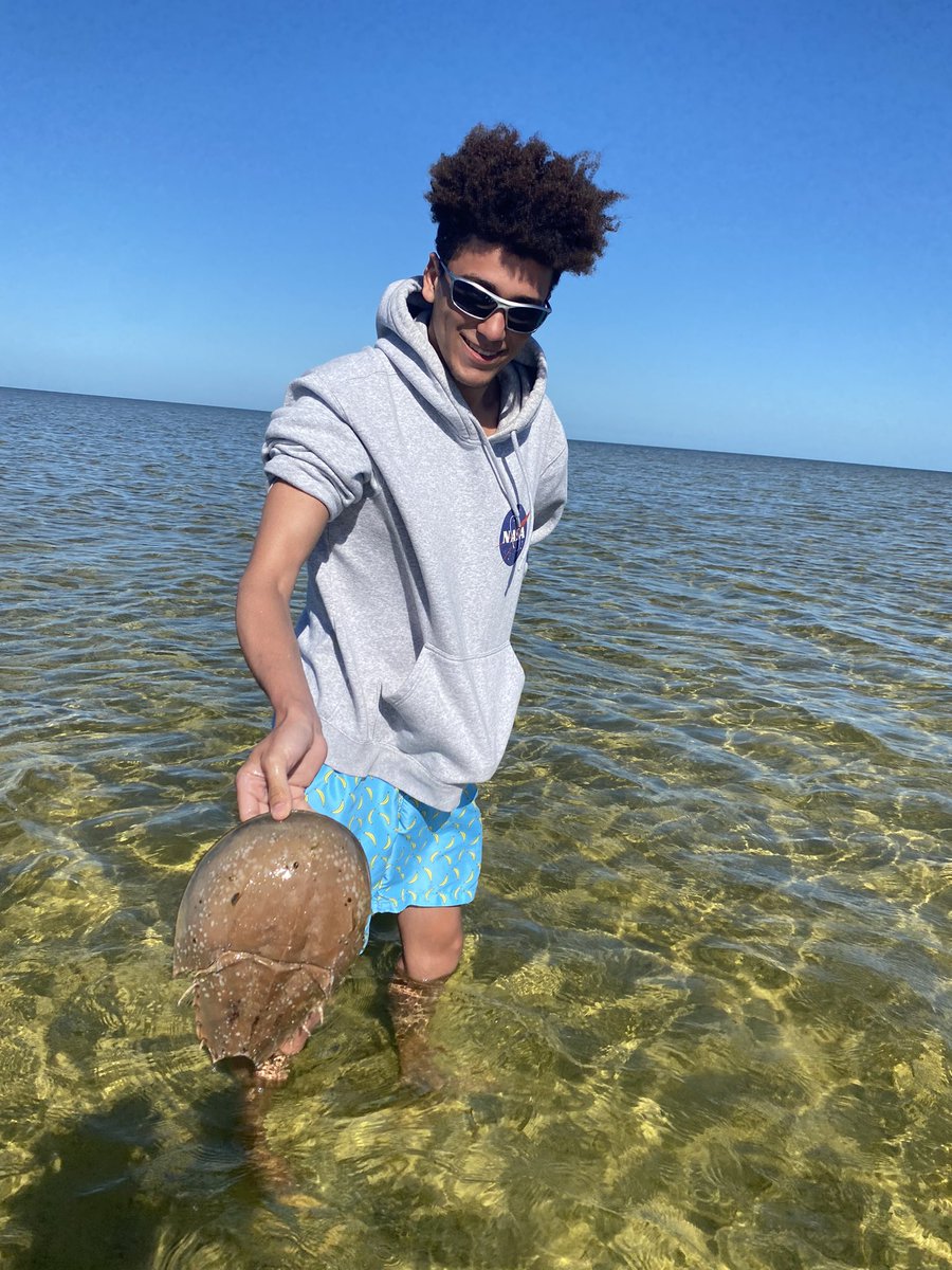 Just felt good to walk in the ocean!