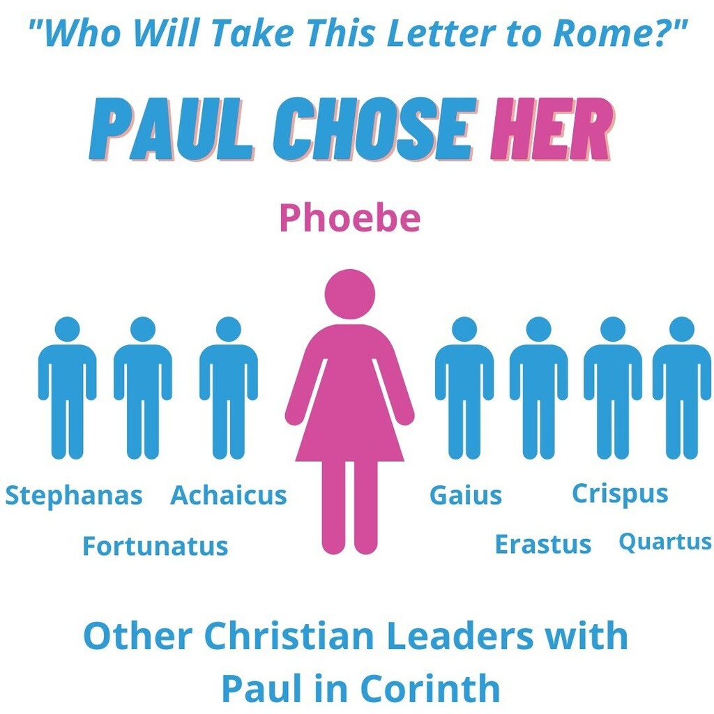 Paul had (7) Christian men who could have taken Paul's Romans letter from Corinth to Rome. But—#PaulChoseHer #MinisterPhoebe #TellHerStory <a href="/ivpress/">InterVarsity Press</a> instagr.am/p/CqMrfzZuqQD/