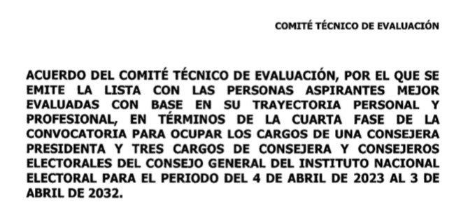 Comité Técnico tweet media