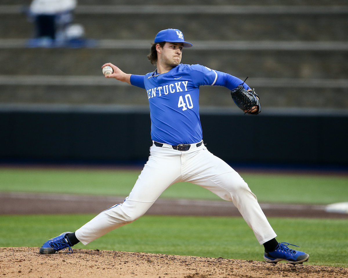 Congrats to winning pitcher <a href="/zachhise24/">Zach Hise</a>, who picked up his first win at UK with two scoreless innings. There was a time not long ago he wondered if he'd ever be able to get back on mound after an arm injury.