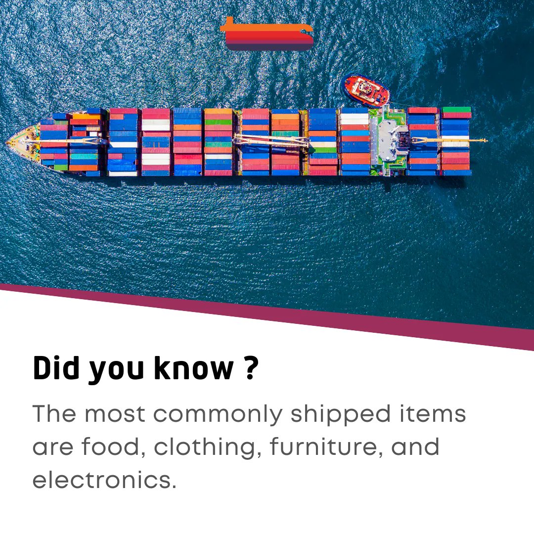 transysglobal's tweet photo. The logistics industry plays an integral role in making sure we have access to our everyday needs and necessities. Fascinating, isnโt it?
#Logistics #LogisticsFact #FunFacts #SupplyChain https://t.co/fcgKAuF0A5