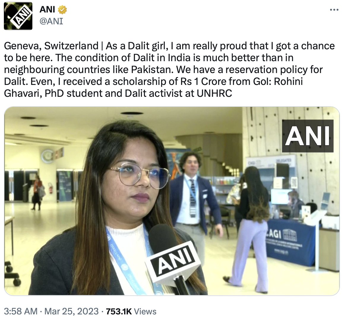 talk2anuradha's tweet photo. You don't get seats in govt college despite scoring 90%, thanks to #reservation. You somehow manage to get private jobs. You pay 30% tax so upper class haters get 1 crore scholarship to pursue Ph.d abroad. 

How it feels to get treated as 3rd class citizen in your own country? https://t.co/pWfE9K3f0y