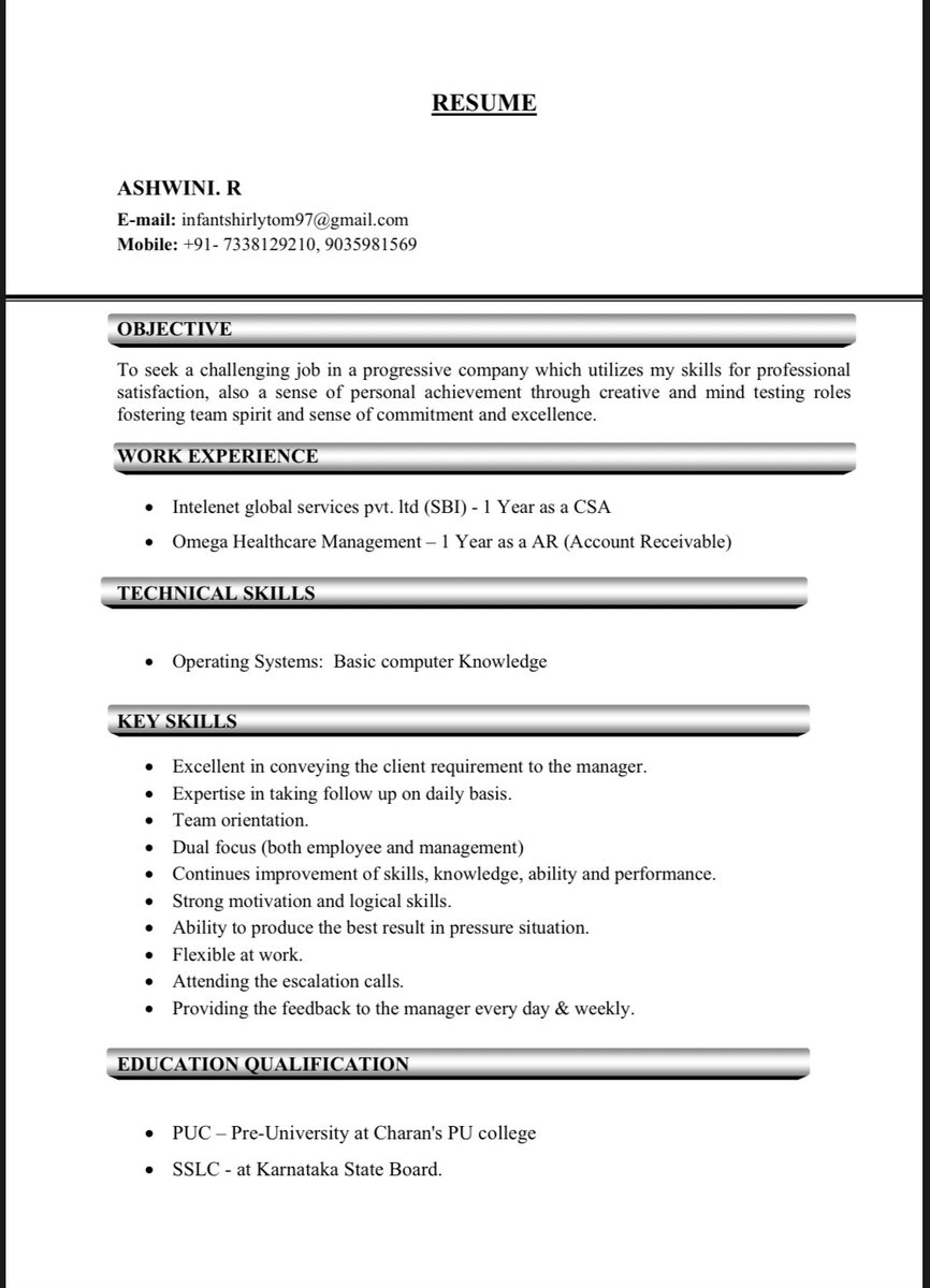 mahima_chandak's tweet photo. My domestic worker’s daughter — a single mother — is looking for a job to sustain her family

She manages billing for a US firm (night shift), but is now asked to work in person during the same hours. Comfortable with MS, speaks 4 languages

Please help her widen her reach 🙏🏾 https://t.co/Yrpi3UCxqm