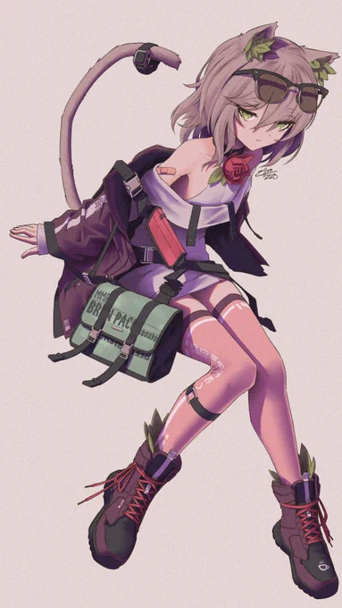 comm for @.MelonMarblePop's cute oc 