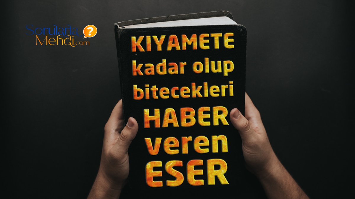 MehdiSorularla's tweet photo. Kurân ve sünnet kıyamete kadar geleceklerden haber vermiştir ama kapalı ifadelerle örterek, temsil, teşbih ve mecaz sanatlarıyla örerek, müteşabih cümlelerle şifreleyerek imtihan sırrını örselemeden. Böyle haberleri bir optik okuyucu olmadan okuyamazsınız. https://t.co/KPldzLlOuJ https://t.co/VGGllho1RW