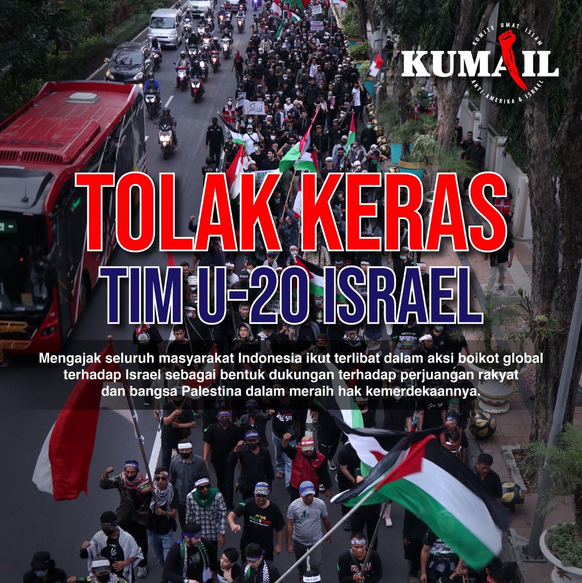 RachmanEma's tweet photo. #TolakTimIsrael #TolakU20Israel #TolakTimnasIsrael #Menpora #Menlu #PSSI #PialaDuniaU20 https://t.co/9N9hiXuz5F