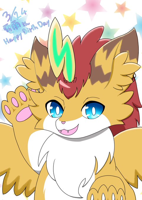 (@R00_kx )
らいりゅーちゃんファンアートです⚡️ 