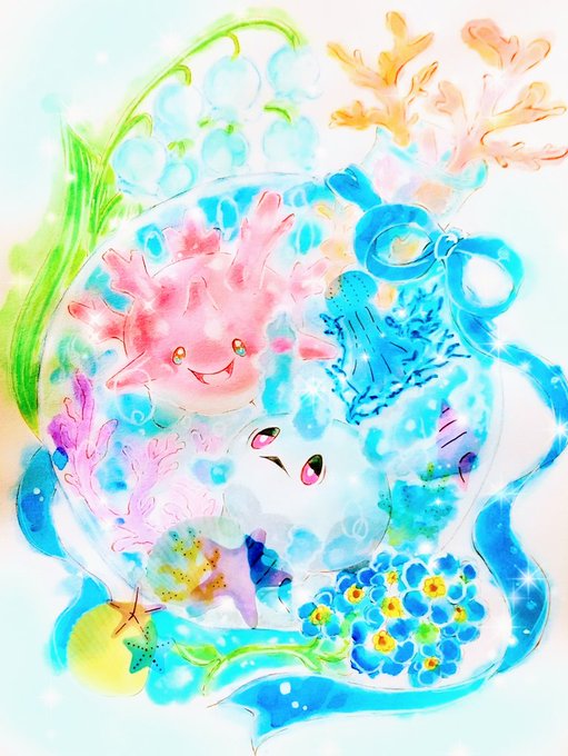 「サンゴ 花」のTwitter画像/イラスト(新着)