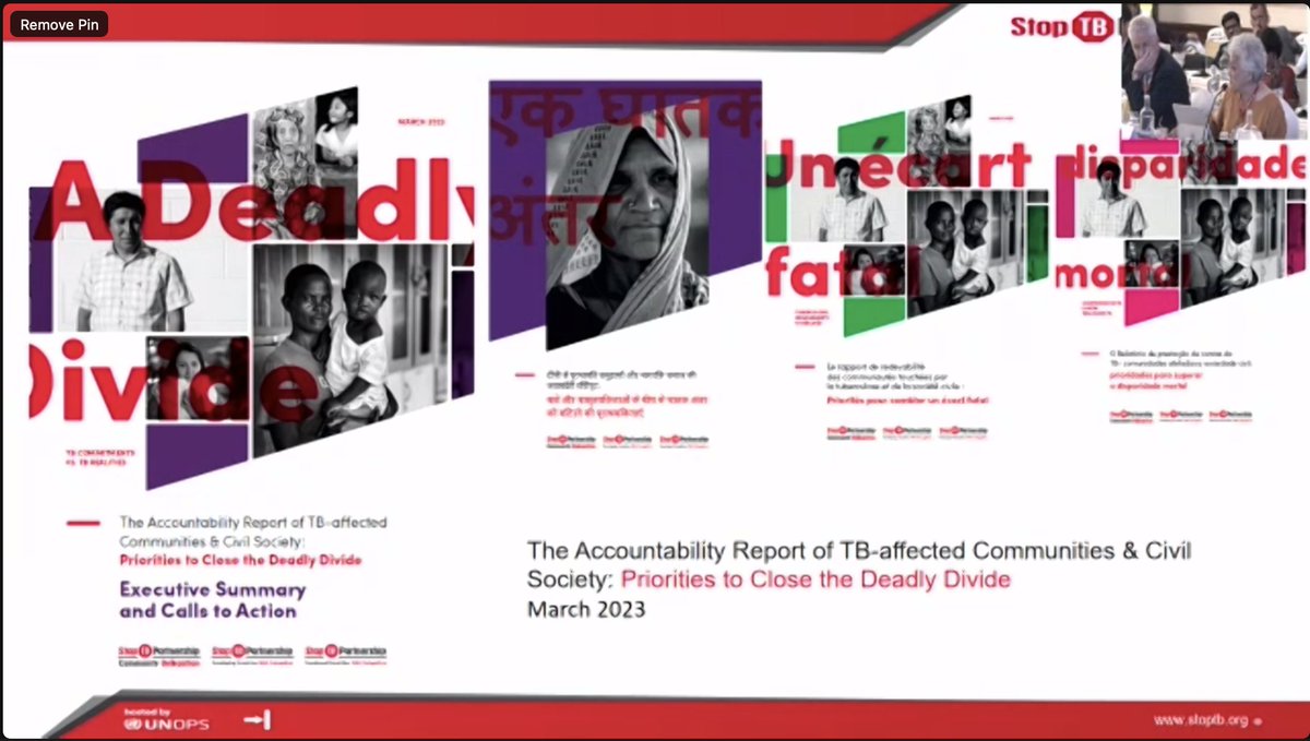 We will fight TB, the silent "pandemic", as loudly as we can. We will #endTB by 2030. ~ Rhea Lobo, Stop TB Partnership Board member

#YesWeCanEndTB #DeadlyDivideReport