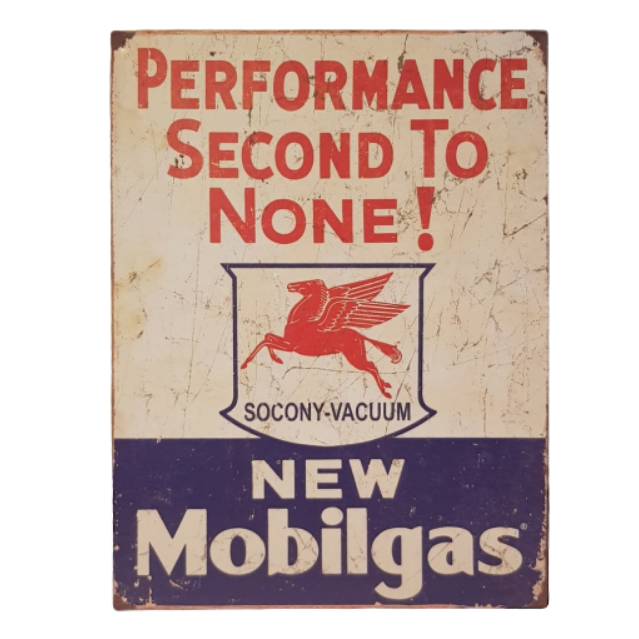 Performance Second To None New Mobilgas Metal Sign Socony-Vacuum tuppu.net/8c4f3cd2 #WainfleetTradingPost #Shopify #MetalSign