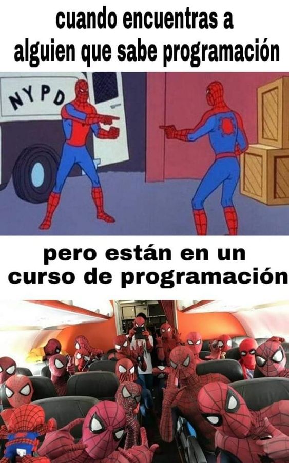 francobalich's tweet image. Cuando finalmente encontras a alguien con intereses de programación, pero están en un curso de programación😭🤣 #humordev #AprenderProgramacion
