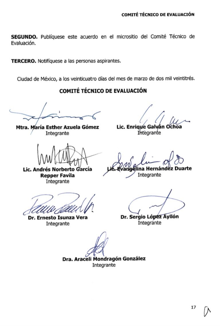 Comité Técnico tweet media