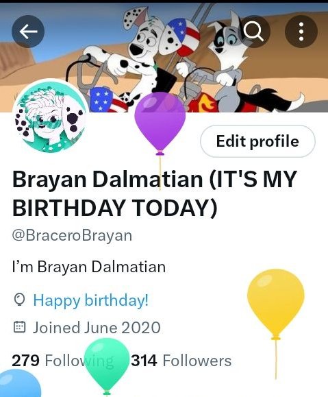 Balloon! 

Happy birthday to me 🥳🥳🎂🎊🎉🎁

#101DalmatianStreet #Save101DalmatiansStreet
#101DS
#101DSseason2
#Disney 
#DisneyUK