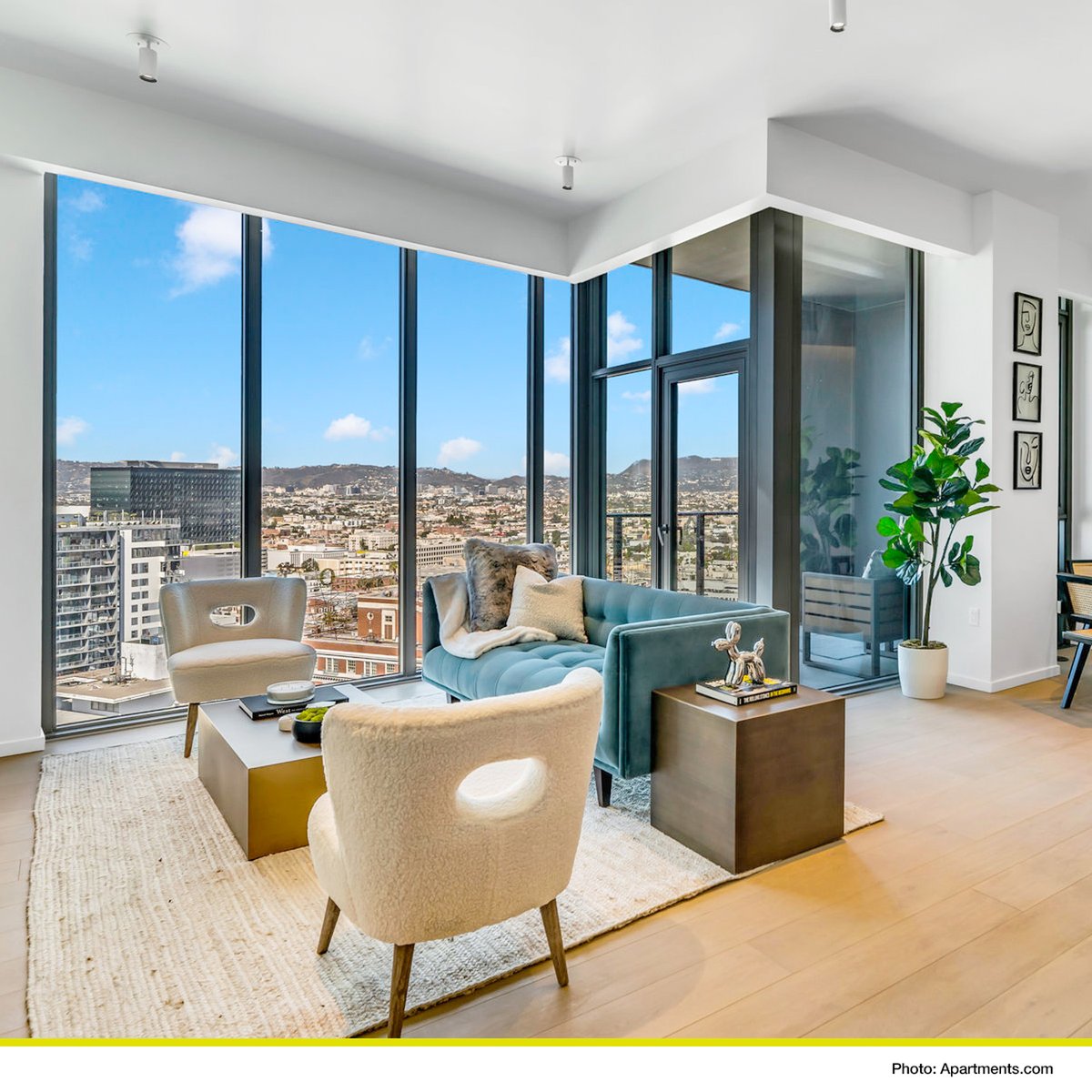 questwindows's tweet photo. Kurve on Wilshire in Los Angeles, featuring incredible flowing lines, which we've typically shown from the outside, but now with some amazing inside-out shots through Quest Windows. Partners: Hankey Investment Company, Large Architecture
#WeCladSkyscrapers #architecture #laliving https://t.co/L6XTWL0nS9