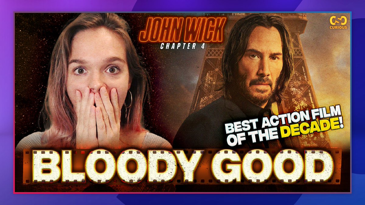 oso_curious's tweet photo. #JohnWick Chapter 4 is the BEST Action Film of the Decade
WATCH: https://t.co/3dnUNtQMd1

Mags is still catching her breathe from the experience. Hear her thoughts on why this might be the best action film of the decade.

#JohnWick4 #KeanuReeves #MovieReview https://t.co/1G2aHwhEFf