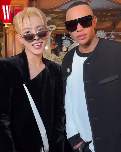seonghwasdiary's tweet photo. HONGJOONGS ONE PERSON AWAY FROM BEYONCE???? https://t.co/qO5N5gaNJt