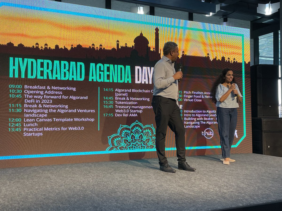 ryanRfox's tweet photo. Day 2 ⁦@Algo_Bharat⁩ Hack House kicking off!

Lots of @AlgoDevs #BUIDLing toward the #algorandhackhouse pitch competition 

#algofam https://t.co/DstVBGBttK