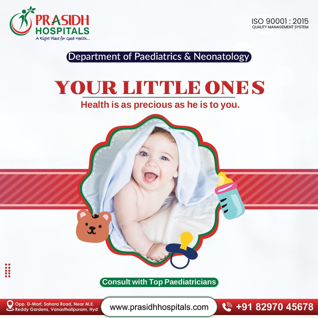 As parents, we all wonder about our baby's health and leave no stone unturned tracking all the important milestones for their healthy growth and development.
Supporting you now and forever, we are here to care for your babies at each phase of their growth.

 #PaediatricCare