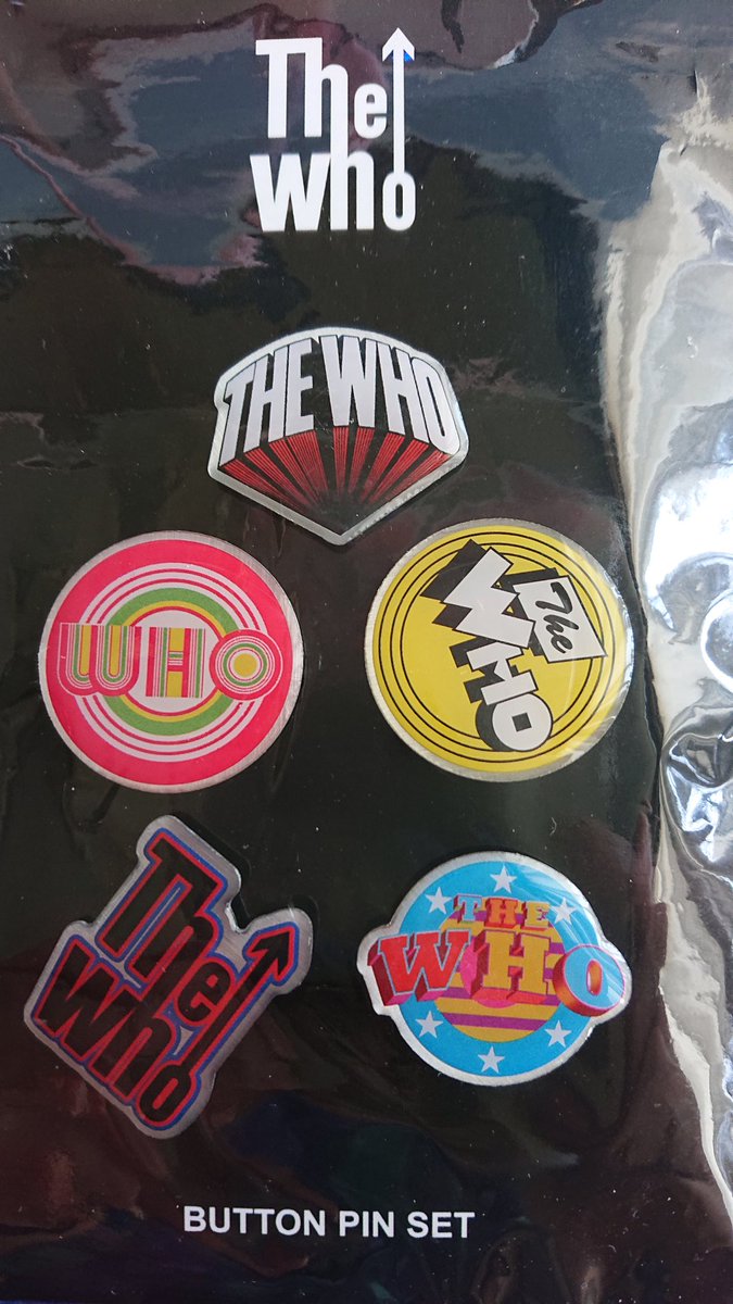kallanwho's tweet photo. Just received my Who pin set!π
Can't wait to wear them at The Who show in July!π΅π€π΄
#TheWho #Pinset #Enamel #Cute #logo #Pop #LoveIt https://t.co/UHISxwOFwe