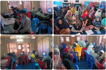 Wangat Army Camp of Wusan Battalion is organising Three Months Computer Literacy Course at Baranbugh, Wangat.
@Mesmer_Manasbal
#Oriele  
#WomenEmpowerment
#ComputerLiteracy
#KashmirDiaries