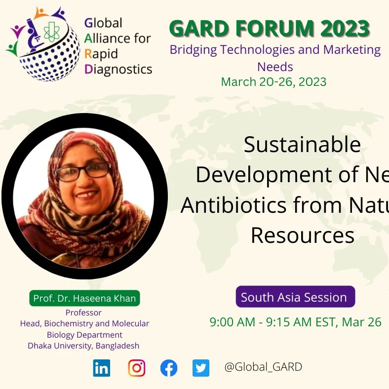 global_gard's tweet photo. 🗺️🌍🌏🔬Be a part of a movement to transform healthcare through rapid diagnostics. Register for GARD and help us build a better future for everyone. Join South Asia Session of GARD Forum 2023.
Free Registration at https://t.co/wGKV3197Dg
@rebanta_dr @dr_dilrukshi @RUofSL https://t.co/AWz1x89tDN