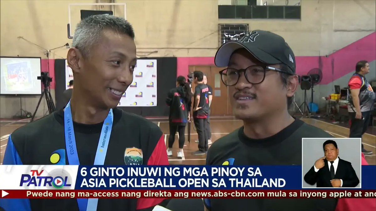 calebmusik21's tweet photo. Uy! #PickleBall ! #TVPatrol #CaZel Congratulations Philippine Team! https://t.co/l9XXDTbuTJ