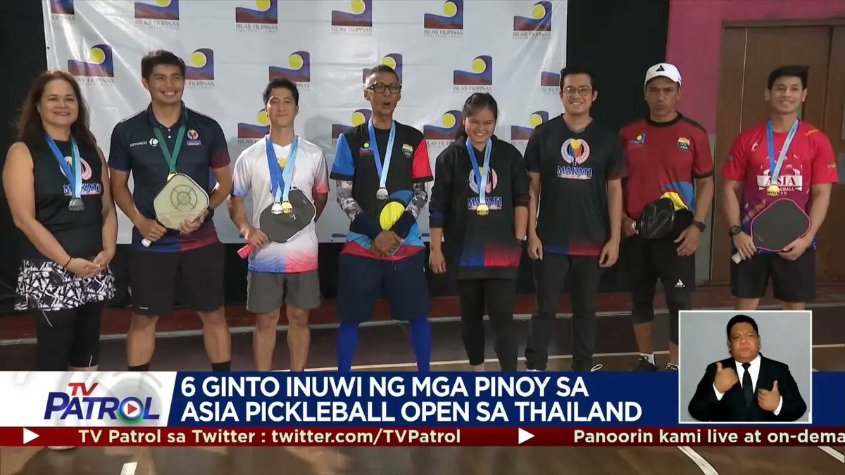 calebmusik21's tweet photo. Uy! #PickleBall ! #TVPatrol #CaZel Congratulations Philippine Team! https://t.co/l9XXDTbuTJ