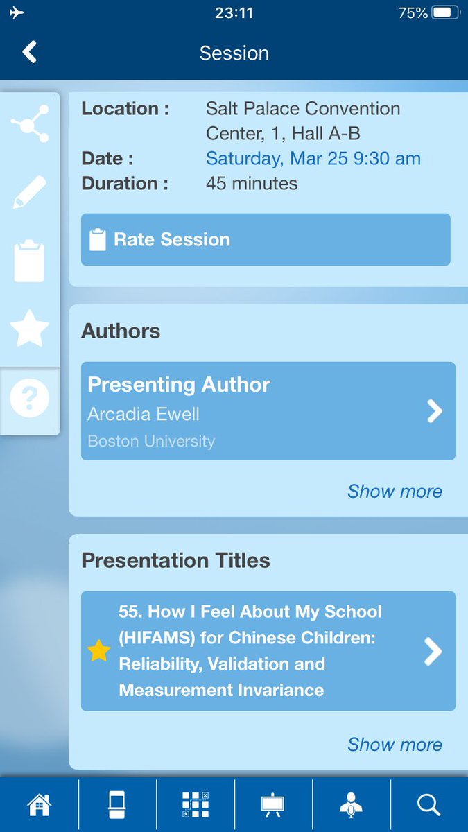 I am excited for tomorrow poster session at SRCD to present the study looking at the psychometric properties of How I Feel About My School among Chinese pupils #SRCD2023