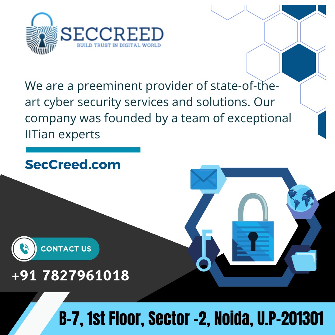 'Securing your digital world with exceptional expertise - founded by IITian pioneers.'
#CyberSecurity #IITians #Experts #DigitalSecurity #StateOfTheArt #SecureYourWorld