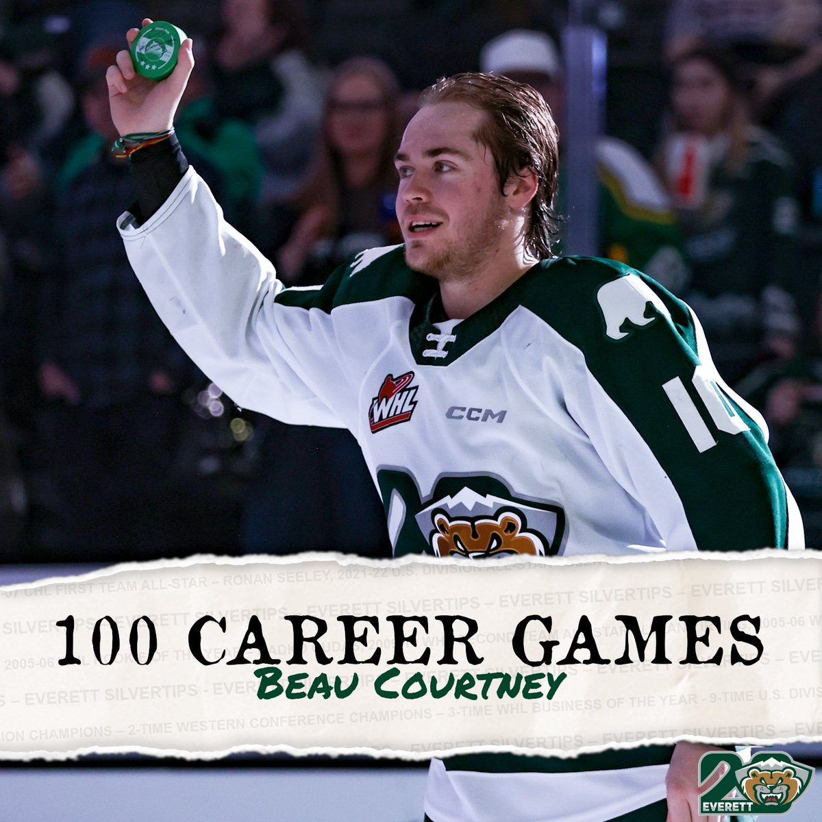 1⃣0⃣0⃣ games of Beau!

#ForEverett