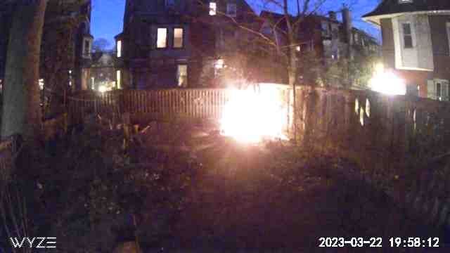 Spouse attempts to burn down back yard by dumping not-yet-cooled ashes into composter...