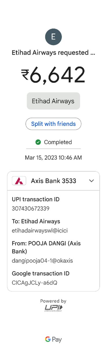 rishibhushan1's tweet photo. My flight booking PNR was QMUQER and added 5kg extra luggage price Rs 6,642 and showed in my tickets at the time of booking after some time it disappeared showing system error. I want refund @EtihadHelp @etihad https://t.co/oDjAhOEg49