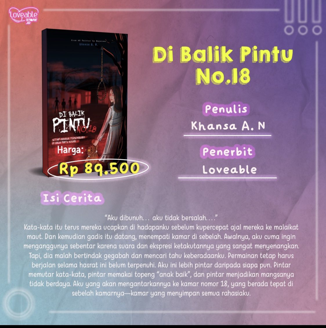 AU INI UDAHH ADAA BUKU NYAA YAAA TEMAN TEMAN, SUDAH TERSEDIA DI GRAMEDIA &amp; SHOPEEE