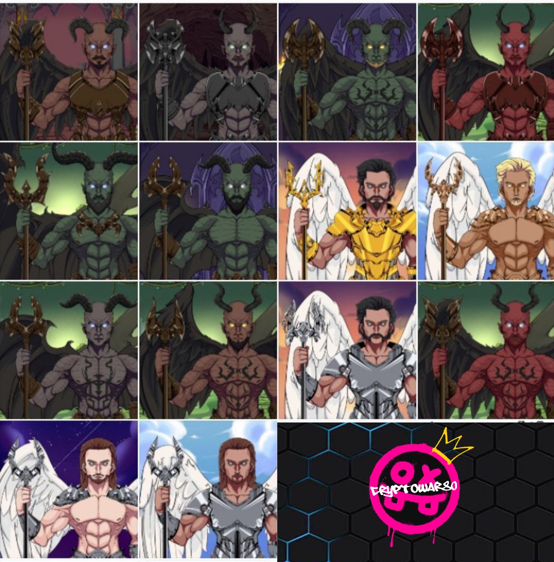 cryptowar80's tweet photo. Giveaway running in @AngelsvsDemons9 discord.
100$ $ETH prizes in 7 days
Let's go mfers join us 👇
https://t.co/cdKmJpvaCm
Jump in and say "hi AvD"
then check #MiniAnnouncement channel
Mint your AvD 👉 official link on @AngelsvsDemons9 page
Don't forget to claim you token😊 https://t.co/Hrffx2QJlS