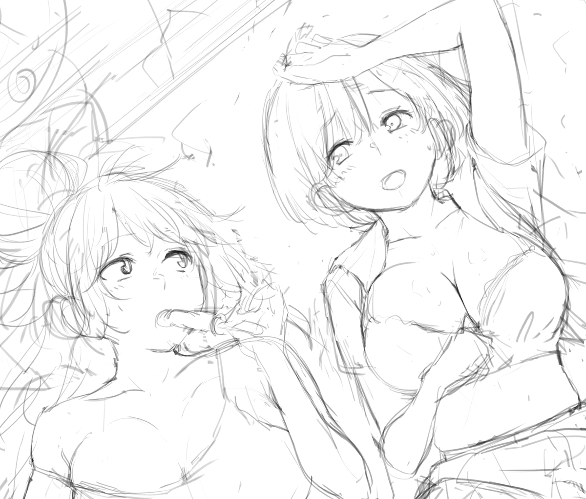 Pixiv Request WIP
冬もすぎて春になるというのに、ずっと夏っぽい絵ばっか描いてる気がする。 