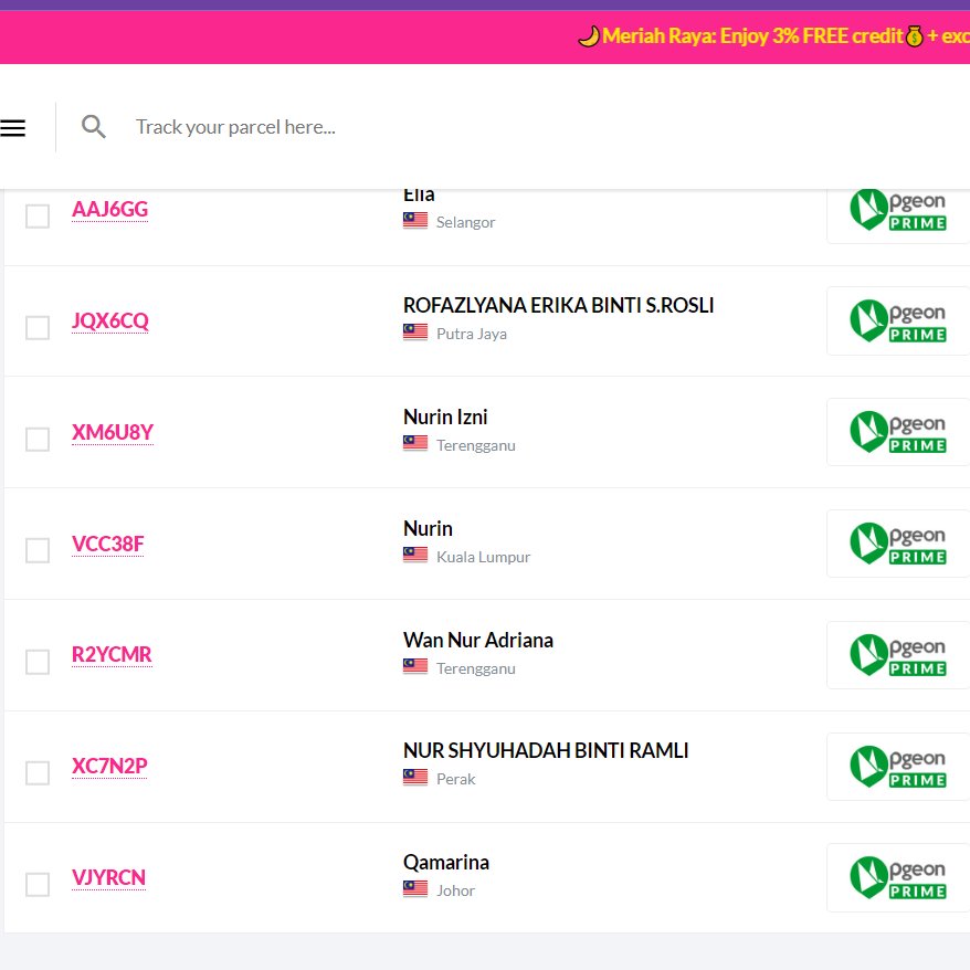 dodgersjersey_'s tweet photo. Hello everyone! here are the tracking numbers. those yang nama takde, i akan post next week monday/tuesday insha Allah. super sorry for the delay! Selamat berpuasa! :))) https://t.co/KTmhzKzyJw