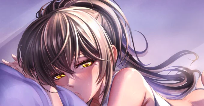 支援サイトでラフと高画質版を公開中です。「バナー用絵+高解像度版+ラフ」よろしければチェックしてみて下さい。【FANBOX】【Fantia】 