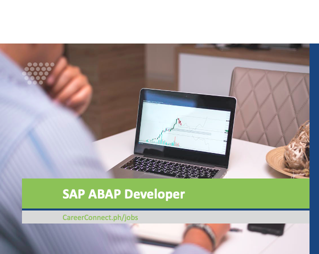 CareerConnectph's tweet photo. A company in Laguna is looking to hire an experienced SAP ABAP Developer.  Interested?  Send in your CV on the link or to jobs@careerconnect.ph https://t.co/k5AKcIEECk https://t.co/b3fUBYMC3G