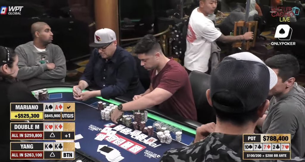 Donovanricee's tweet photo. WHAT JUST HAPPENED @HCLPokerShow https://t.co/qYzJXXK1sn