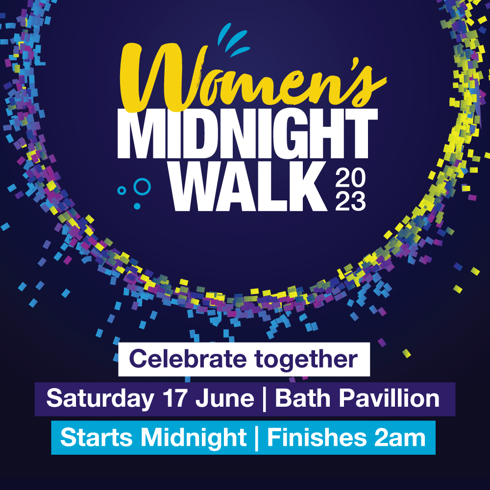 DorothyHouseHC's tweet image. It’s back for 2023! Our legendary #MidnightWalk returns to Bath on 17 June! Join us to celebrate each other, remember your loved ones, and support your community in the biggest women’s event in the city! 🌙⭐ #BathEvents #BathNightOut

Sign up now: loom.ly/ZXsA9v8