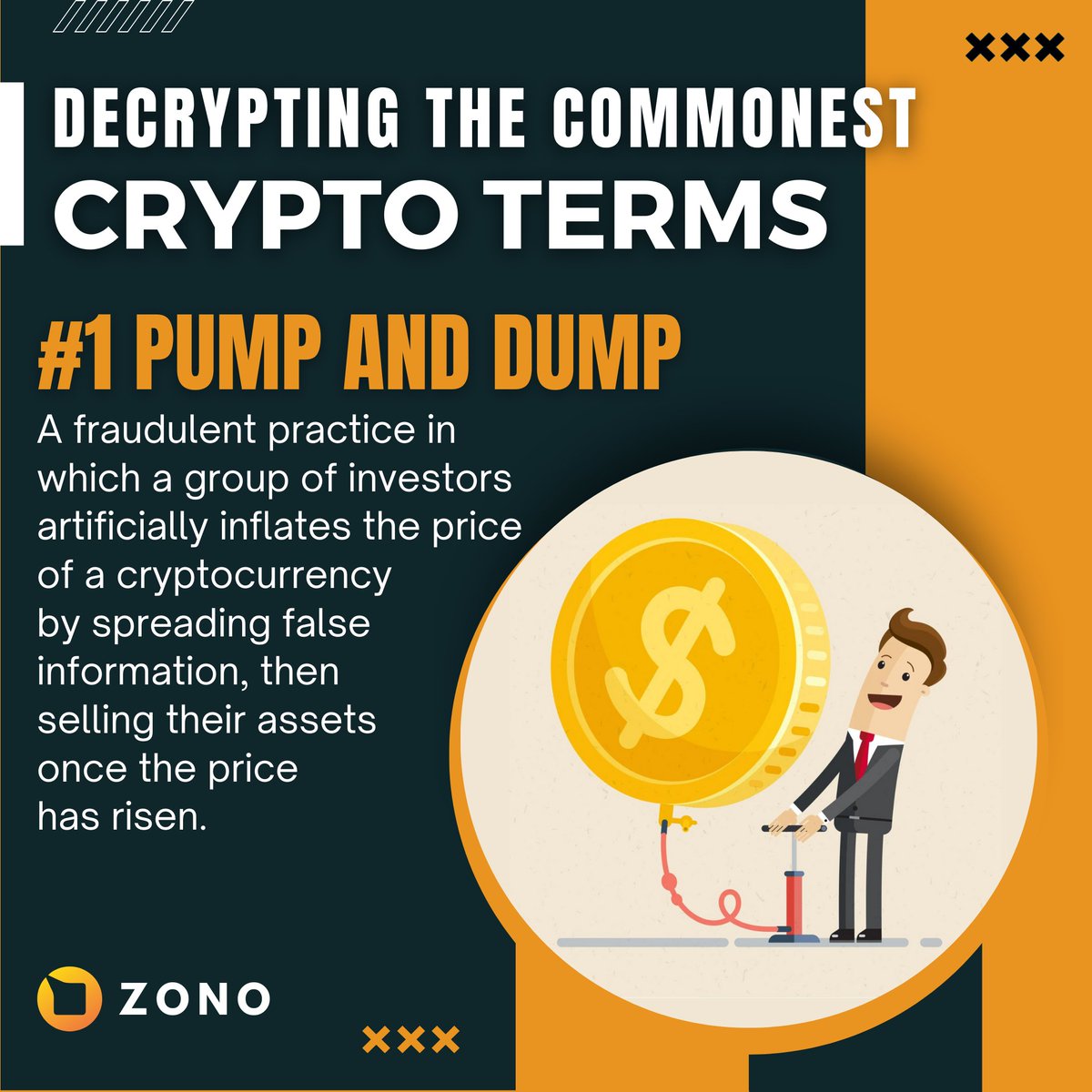 ZonoSwap's tweet photo. Do you know the meaning of these common crypto terms?
#PumpandDump #CryptoCurrency #Zonoswap #Bitcoin #Ethereum #Binance #BNBSmartChain #ZonoV3 https://t.co/y3Sl1dopfK