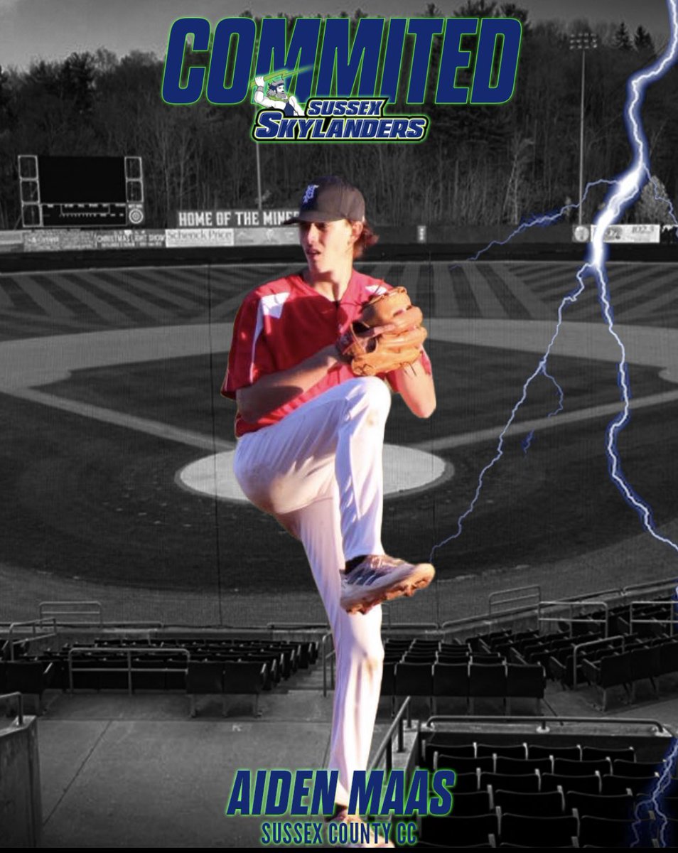 AidenMaas05's tweet photo. I would like to announce that I will be committing to Sussex County Community College (New Jersey) for my Academics and Athletics. I would like to say a big thank you to my Coaches, Family, and friends who have helped me to be where I am today. Special thanks to @CoachWesthaver https://t.co/xUdkXIo72x