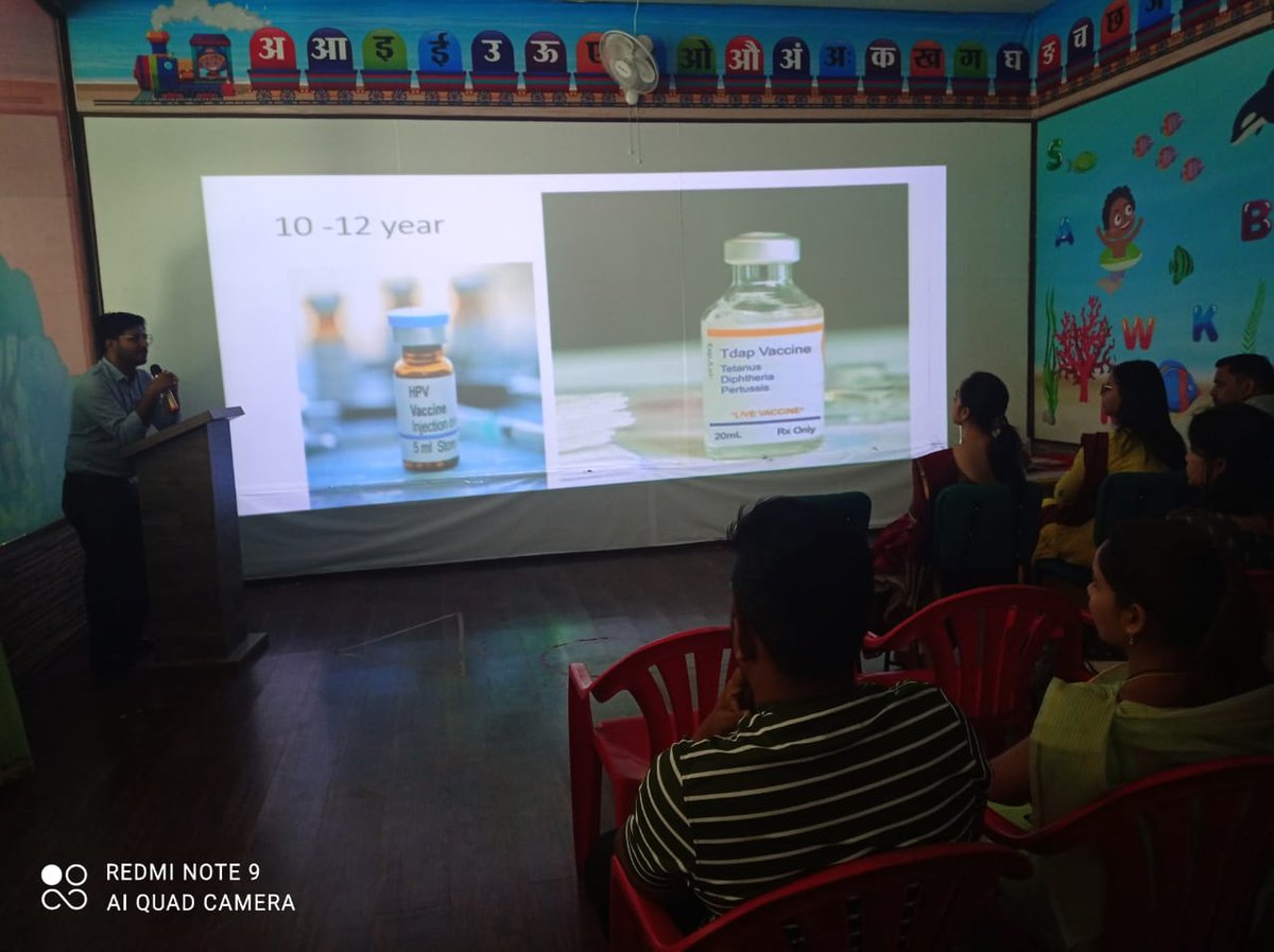 radiant_pre's tweet photo. Health Talk By Dr. Mahendra Singh Rathod Sir And Dr. Richa Chouksey Mam From M Y Hospital. Share Tips Related To Diet, Nutrition &amp; Sitting Portion And How To Prevent This So That We Live Healthy Life.

#healhtips #diet #radiantpreschool #drsharing #childcaree https://t.co/O0hxEaS6no